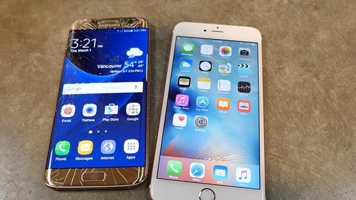 Тестирование Galaxy S7 Edge и Phone 6s Plus